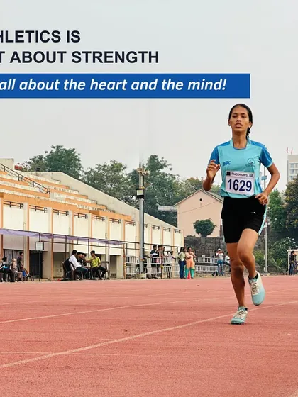 Athletics is not just about strength, but all about the heart and the mind. We encourage our athletes to conquer their doubts every single day.