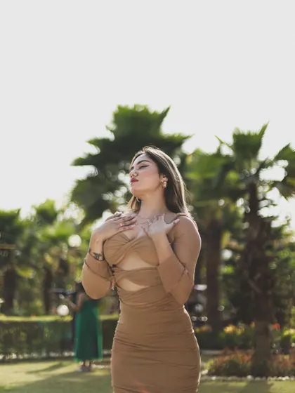 An artistic, sun-flared shot that creates a dreamy, warm aesthetic.
