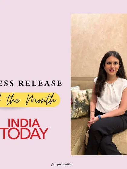 My portrait from the India Today feature on managing post-acne marks. My goal is to provide clear, expert advice to help you navigate the path to clearer skin.