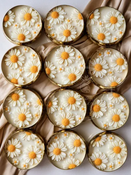 A collection of my classic white Daisy Urlis. The simple, clean design is timeless and fits beautifully with any home decor style.