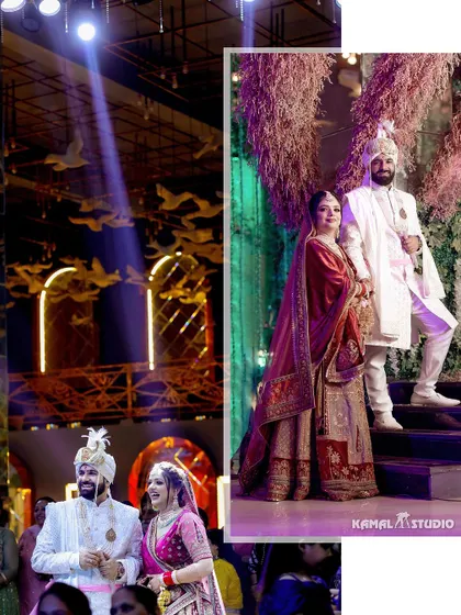 A duplicate of image 384, capturing the grandeur of the wedding.