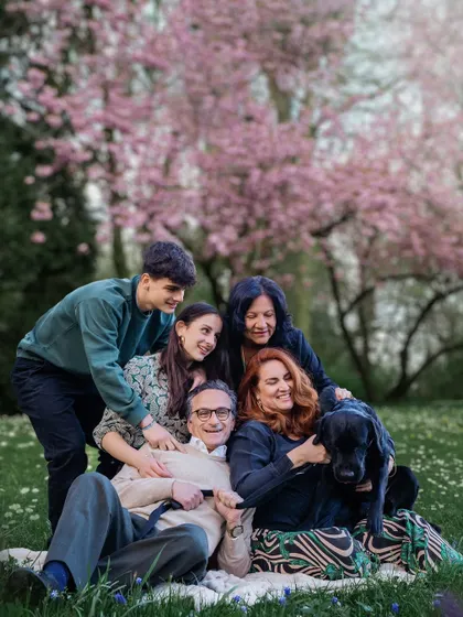 Springtime blooms and family cuddles are a perfect match. I had such a wonderful time with this family, capturing their laughter and love under the cherry blossoms. These are the moments that become treasured family heirlooms.