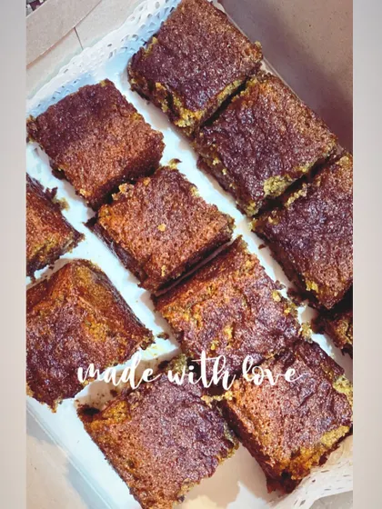 My Date & Walnut cake is a wonderfully moist and flavorful loaf, perfect as an evening snack with a cup of tea or coffee.