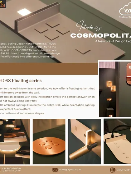 The Lithoss COSMOPOLITAN line offers a floating design that provides subtle ambient lighting. We install these smart switches for a modern, minimalist effect that complements any wall surface.