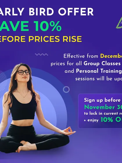 An early bird offer for our community. Sign up before November 30th to lock in current rates and enjoy a 10% discount before our prices are updated.