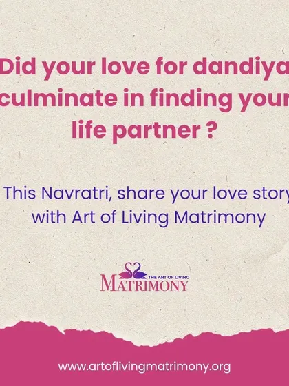 Did your love for dandiya lead to finding your life partner? A call to share love stories during the Navratri season, just seven days away.