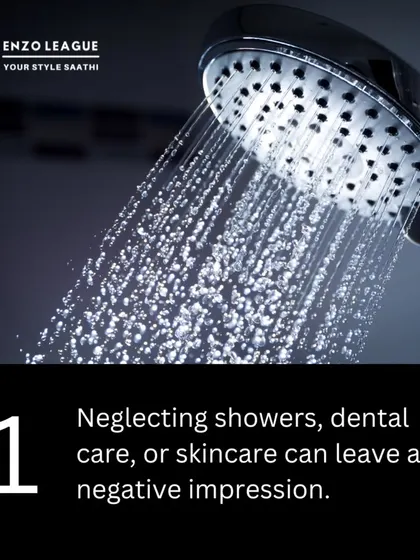 The fundamentals of grooming are the most important. I emphasize a consistent routine of basic hygiene, including showers and skincare, as the foundation for a polished presence.