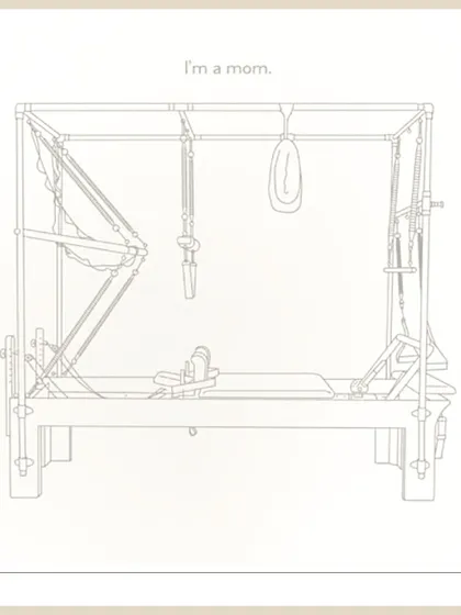 Another look at the 'mom' of our studio, the Cadillac. It's a complete system for strength and rehabilitation.