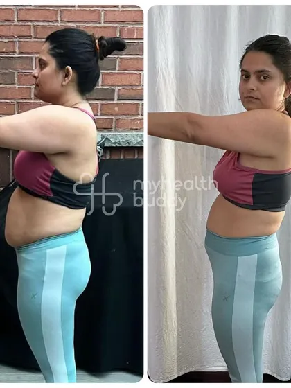 Another side view of Ruchika's 3-month journey.