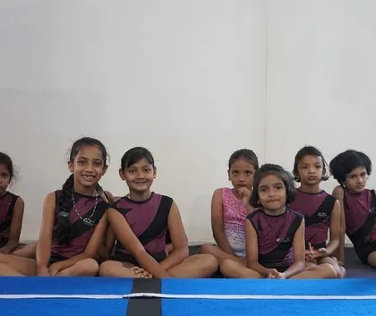 All smiles after their Level 1 certification event. We believe in recognizing milestones and celebrating the hard work of our young gymnasts.