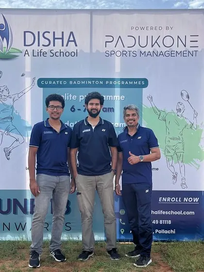 Our badminton programs are now available in Pollachi at Disha A Life School. Our team was on-site to launch the new center and welcome new students.