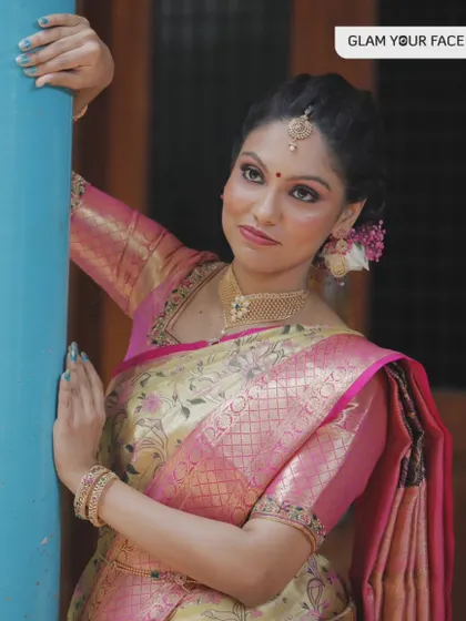 This bride is the definition of confidence. Her smile shows just how comfortable she is in her skin-like makeover, which is the ultimate goal for me as an artist.