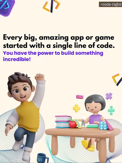 Every great app started as a single idea. We empower your child with the foundational skills of computational thinking and coding, giving them the power to build their own incredible creations from the ground up.