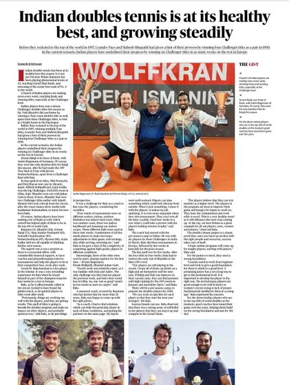 The architect behind Indian doubles success. This article highlights the mastermind, our own Balu Sir, and his strategic brilliance in guiding players to numerous titles.