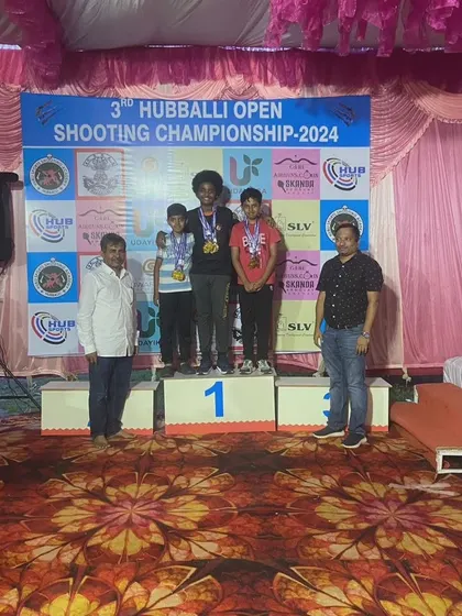 Another podium finish for our athletes at the Hubballi Open. Consistent success across various competitions demonstrates the effectiveness of our training programs.