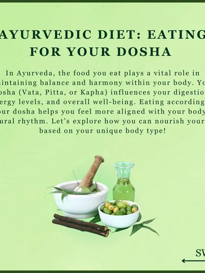 Eating for your dosha is a cornerstone of my Ayurvedic counselling. This infographic provides a starting point for understanding how to nourish your specific body type, whether it's Vata, Pitta, or Kapha, to align with your body's natural rhythm.