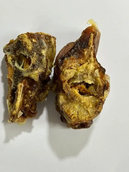 A close look at our Dehydrated Pork Bones. They are a great source of natural glucosamine and chondroitin for joint support, and packed with protein and minerals for a nutritional boost.