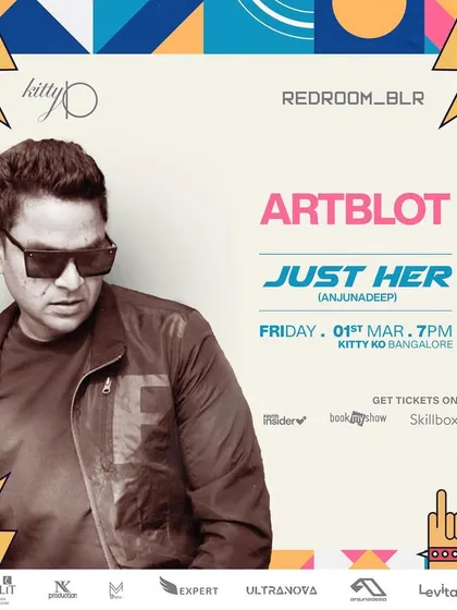 A duplicate of my flyer for the Just Her event.