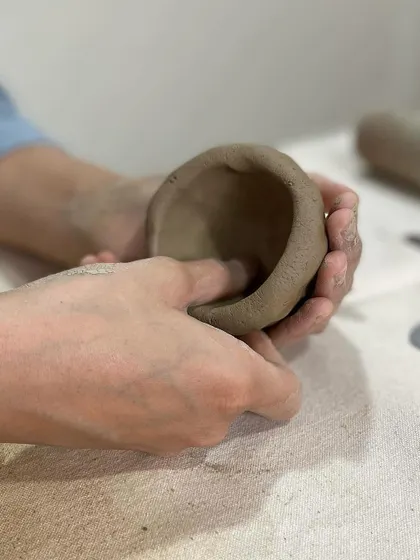 The beauty of hand-building is in its simplicity. All you need is clay and your hands to start creating something unique.