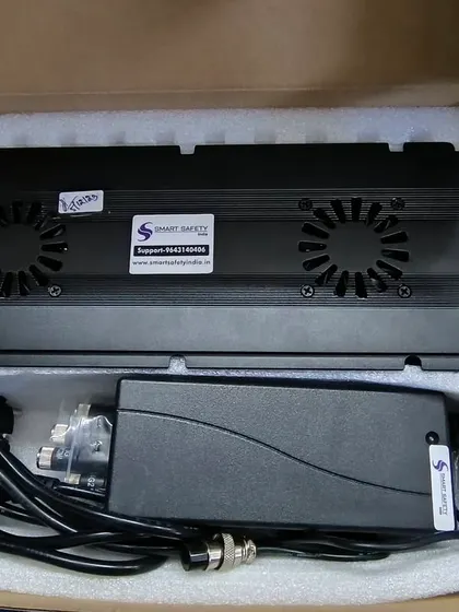 A close-up of our mobile network signal jammer, packed and ready for a client. This unit is designed with cooling fans to ensure reliable, continuous operation when blocking Wi-Fi, Bluetooth, and mobile signals.