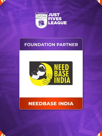 Our partnership with Needbase India was a core part of our first corporate football league, allowing us to combine sport with social impact.
