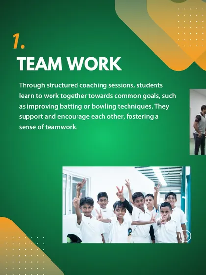 Teamwork is a core value we instill from day one. Through structured coaching, students learn to work together, support each other, and foster a strong sense of unity.