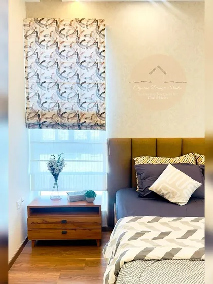 A collection of our bedroom designs, showcasing various styles from modern minimal to ethnic traditional. Each space is crafted to be a unique sanctuary, featuring custom furniture, layered lighting, and thoughtful details.