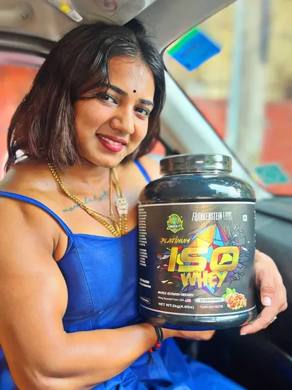 My energy series starts with Frankenstein Lab's Platinum ISO Whey. This is a high-quality isolate perfect for lean muscle gains.