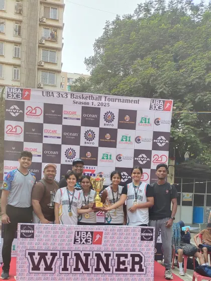 This is what teamwork and dedication look like. We are incredibly proud of our team for clinching the 'Winner' title at the UBA 3x3 Basketball Tournament, a testament to their hard work and on-court chemistry.