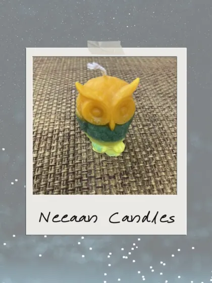 Whooo’s ready for something magical? My handcrafted owl candle is a wise little touch of warmth. This one is a Road Opener, combining a cute shape with a powerful intention.