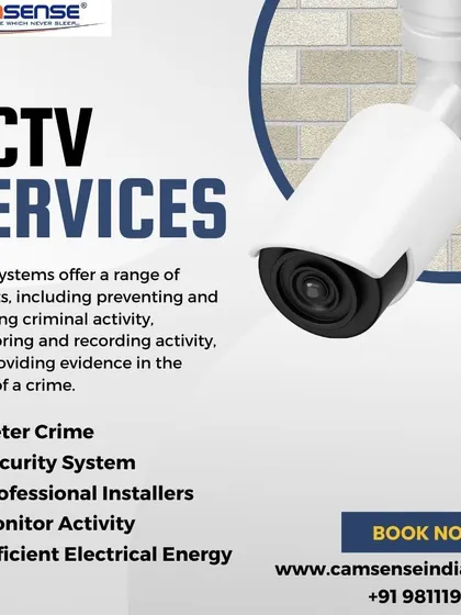My CCTV services are designed to deter crime and monitor activity effectively. I use professional installers to set up a complete security system that protects your property.