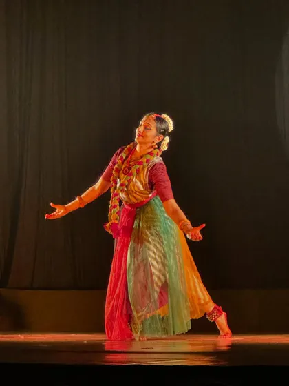 Expressing the feeling of release and surrender during the performance. The choreography aimed to embody the spirit of fall, a season of letting go and finding beauty in transition.
