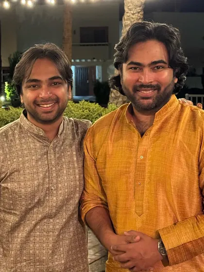 A happy moment with my brother in Phoenix. We are not just musical partners but best friends, and we cherish these moments on tour together.