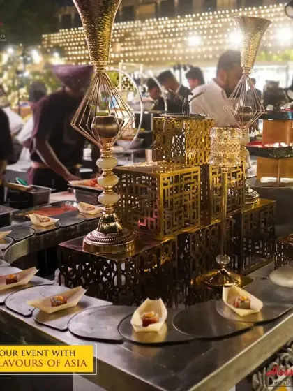 Elevate your event with the exotic flavours of Asia, served from a unique conveyor belt system. This adds a modern and interactive element to the dining experience, delighting guests of all ages.