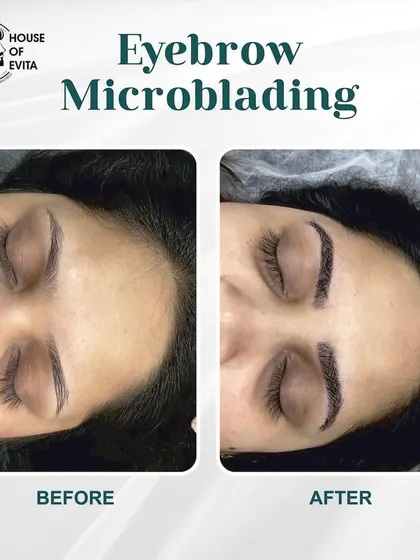 This client wanted a subtle enhancement. I used Microblading to add just enough hair strokes to fill in gaps and create a cleaner brow line.