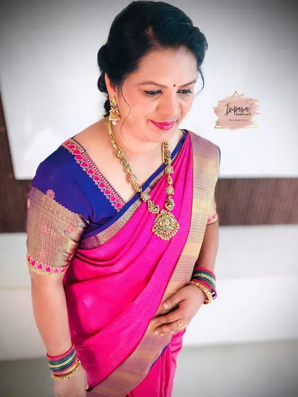 A beautiful makeover for mature skin. This subtle look enhances her features gracefully, proving that beauty is timeless.