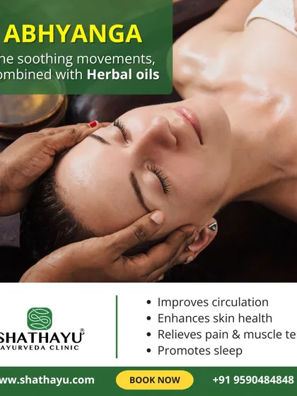 The soothing movements of Abhyanga massage, combined with herbal oils, offer numerous benefits. I use it to improve circulation, enhance skin health, relieve muscle tension, and promote better sleep.
