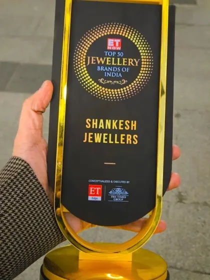 We are honoured to be recognized by ET Now as one of the "Top 50 Jewellery Brands of India." This award is a testament to our commitment to quality, design innovation, and the trust our retail partners place in us.