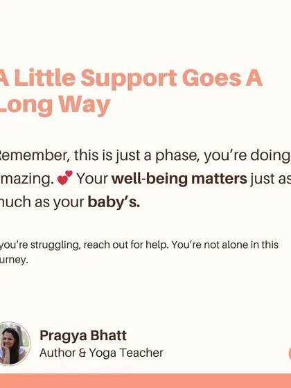 A little support goes a long way. If you are struggling with postpartum mood swings, please remember that this is just a phase and you are not alone. Your well-being matters just as much as your baby's.