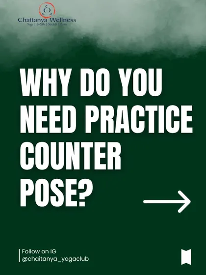 Why do you need to practice counter poses in yoga? This post introduces the concept of balancing one type of movement with its opposite to maintain spinal health and equilibrium.