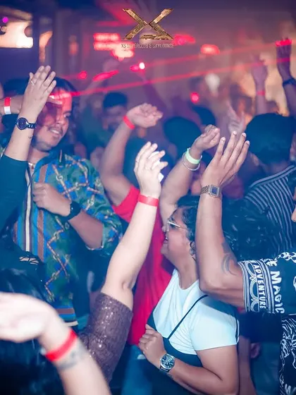 The crowd participation at XS Superclub was incredible.