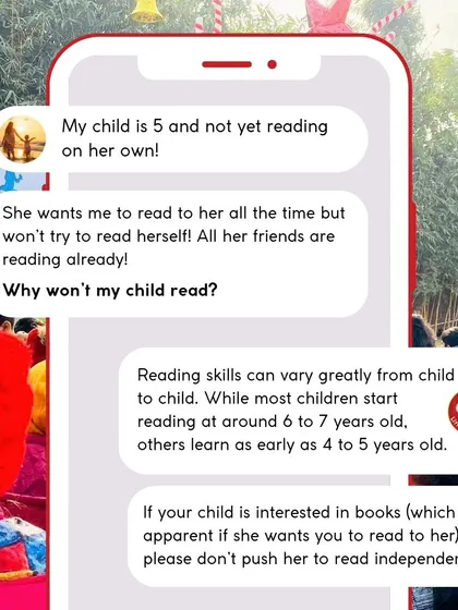 Is your 5-year-old not reading on their own yet? Don't worry. Parenting is a journey like the tortoise and the rabbit. Every child learns at their own pace, so don't push them. Enjoy the bonding experience of reading together.