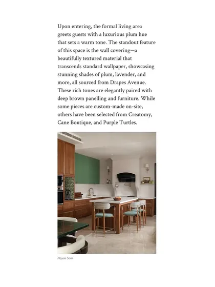 A feature discussing the challenge of selecting a unique color palette for each room while maintaining a cohesive aesthetic throughout the home.