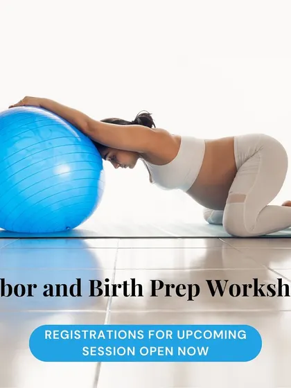 Join my live online workshop to get ready for your labor and birth. Registrations for the next session are now open.