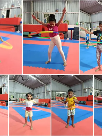 Hula hoops aren't just for play, they're a great tool for improving coordination and core control. Our students love incorporating them into their warm-ups and games.