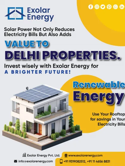 Solar power not only reduces electricity bills but also adds significant value to Delhi properties. Invest wisely in a brighter, more valuable future for your home with our expert installation.