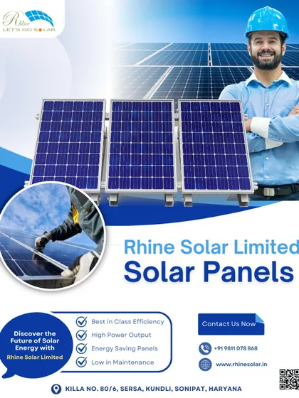 We provide best-in-class efficiency panels for homes, businesses, and industries, ensuring high power output and significant energy savings.