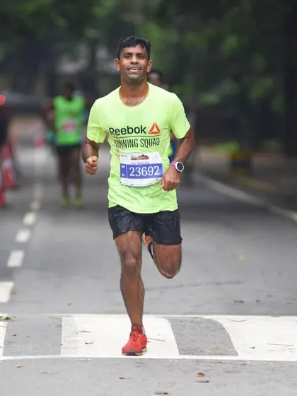 Another throwback picture. The focus and form during a road race. These memories remind me of how far I've come.