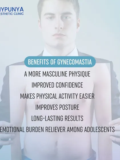 The benefits of gynecomastia surgery extend beyond a more masculine physique. It can improve confidence, make physical activity easier, improve posture, and relieve a significant emotional burden.