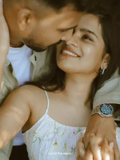A tight shot focusing on the couple's loving gaze, highlighting the emotion and intimacy we strive to capture.